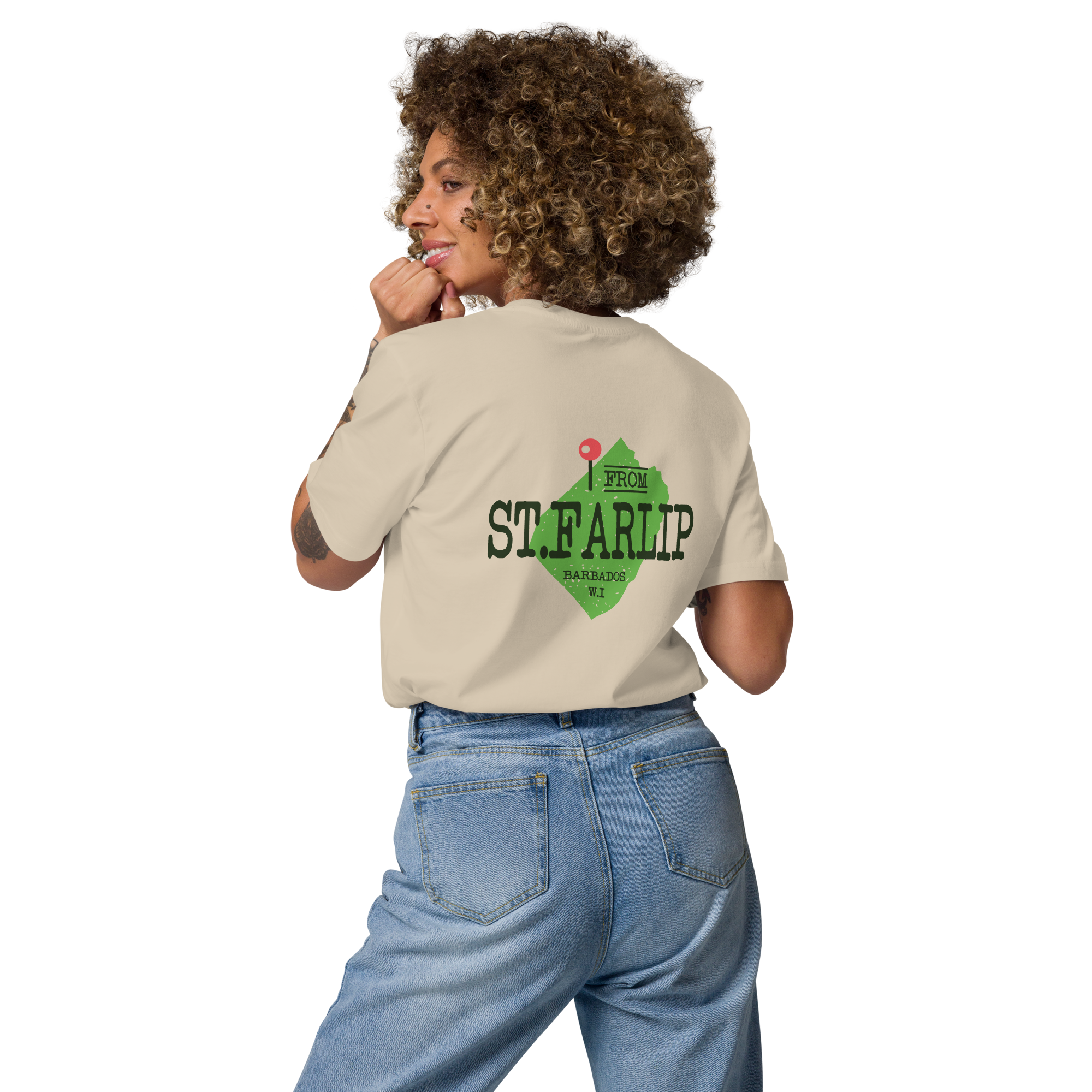 I From St.Farlip Unisex Organic Tee
